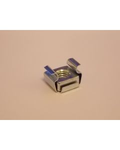 M6 x 12swg  Steel Cage Nut, Plated