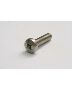M2.5 x 12 A2 Stainless Steel Recessed Pan Screw
