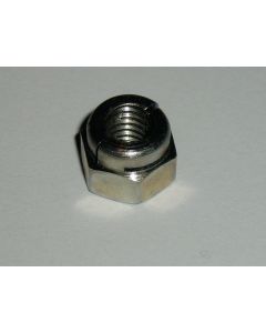 M4 Steel Hex All-Metal Self Locking Nut Nut, Zinc Plated